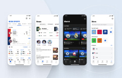 CBS Sports app redesign